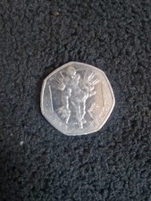2006 50p coin wounded soldier
