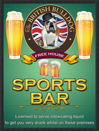 British bulldog sports bar - bulldog,
