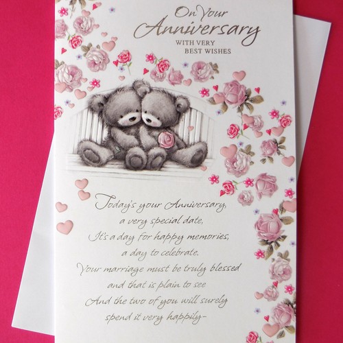Your anniversary card wedding - anniversary,