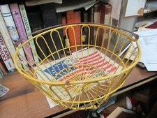 Vintage Yellow Metal Wire Farm