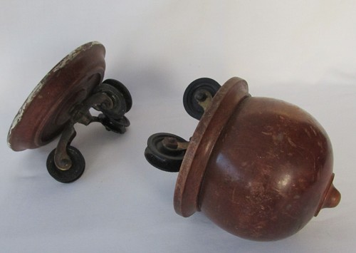 Edwardian pulley wooden - 3,