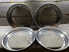 Staggered Set of BBS Motorsport 2.0 & 2.5 x 16" Outer Rims / Lips Rare Good Cond