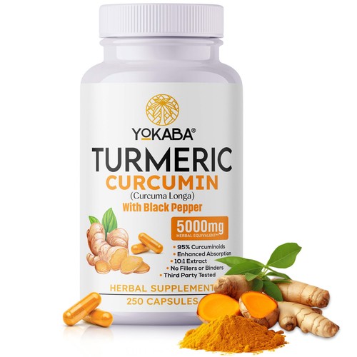 500 capsules turmeric - 500, curcumin