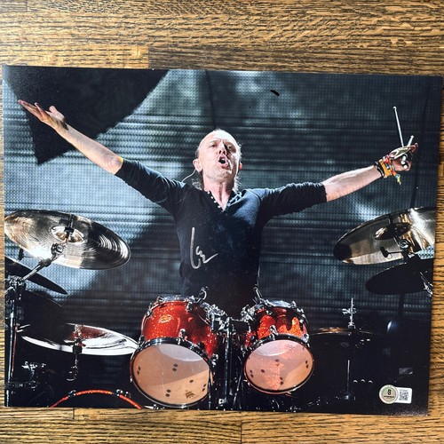 Lars ulrich signed metallica - signed,