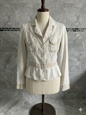 Bandolera Vintage Linen & Silk