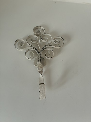 Vintage french cream painted - cream,