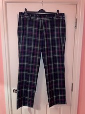 Broadsword Murray Golf Green Tartan Trousers W38” L31”