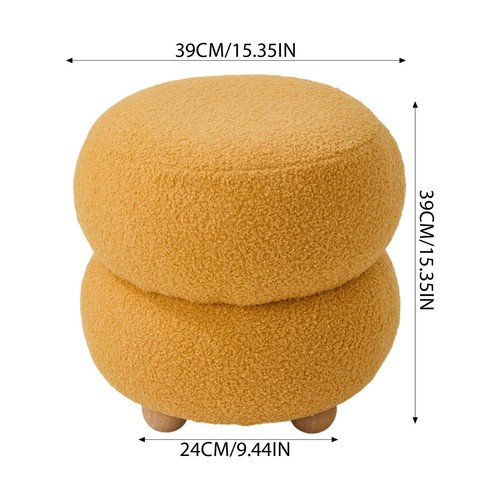 Round wooden small sitting - wooden,