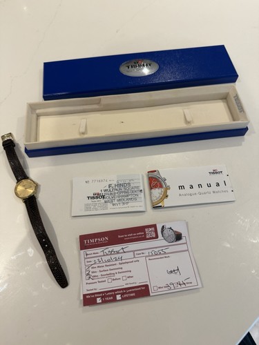 Tissot 1853 gold style ladies - tissot, gold/style