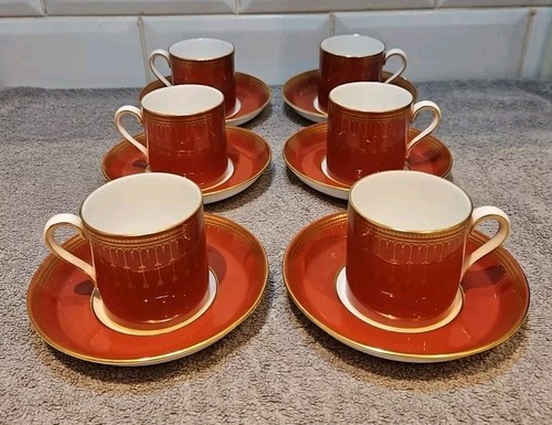 Spode royal windsor red - x,