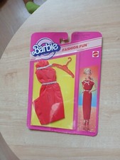 Vintage Barbie Red Dress