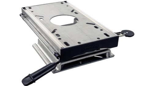 Boat seat slider swivel