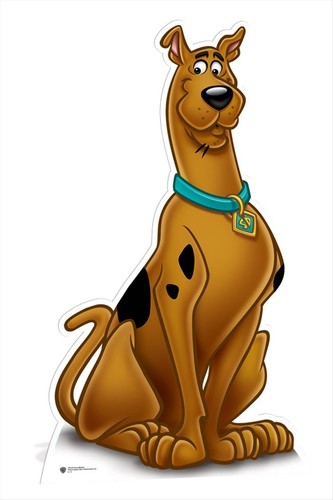 Scooby doo lifesize cardboard - scooby-doo,