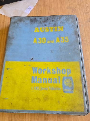 Austin a30 a35 workshop - austin,
