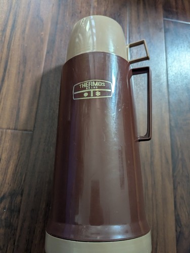 Vintage thermos flask - thermos, retro