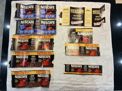Vintage 1960s 1970s - , nescafé