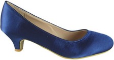 Ladies Kitten Heel Pumps Court