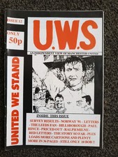 U.W.S United We Stand. Manchester United Fanzine. Issue 12.