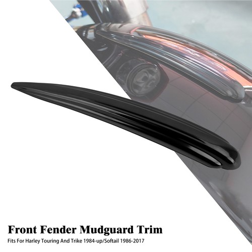 Black front fender - black,