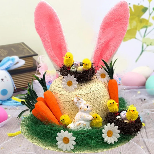 Easter bonnet kit diy - easter,