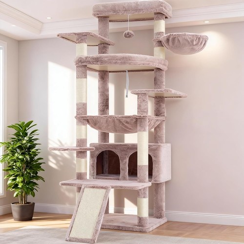 Heybly tall cat tree - cat, for