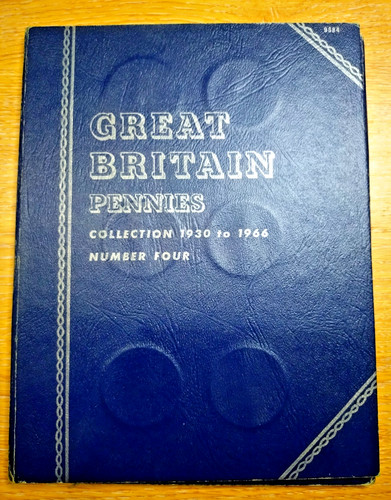 Whitman folder pennies - whitman,
