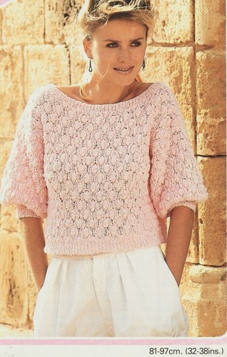 Lady lacy sweater - sweater, 32-38"