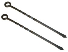 2X Fireside Fireplace Coal Ash