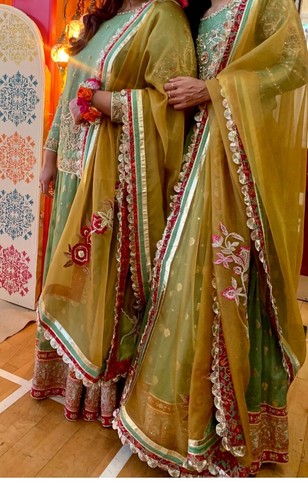 Beautiful mehndi lengha 3 - mehndi,
