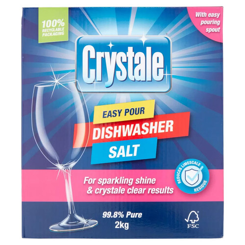 Crystale dishwasher salt x - salt,, 4