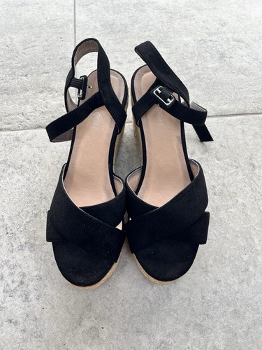 Monsoon women wedge black - women’s,