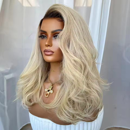 Ombre light blonde - ombre, wigs