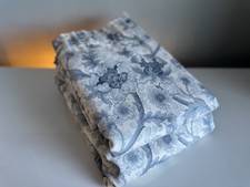 Lovely Vintage Dorma V & A Georgiana Pencil Pleat Fully Lined Curtains