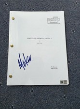 Eminem Rare 8 Mile 2002 Film Script Signed Mekhi Phifer Autogragh