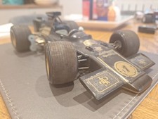 SCHUCO 1.16 SCALE TINPLATE AND PLASTIC CLOCKWORK JPS RACING CAR