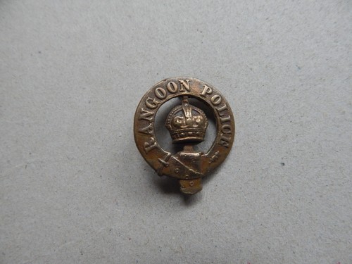 Obsolete rangoon police cap - rangoon,