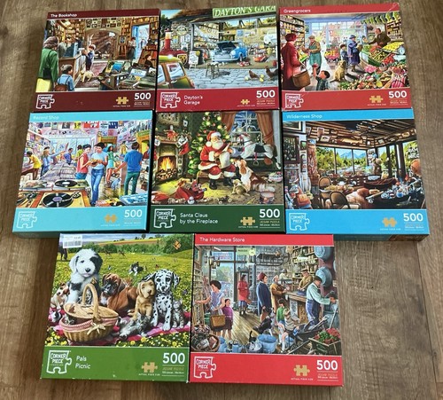 500 piece jigsaw - ,