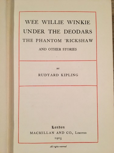 Wee willie winkie - wee, and
