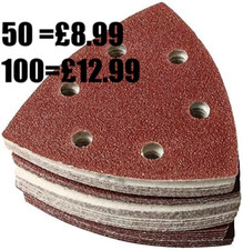 TRIANGLE SANDING PADS SHEETS