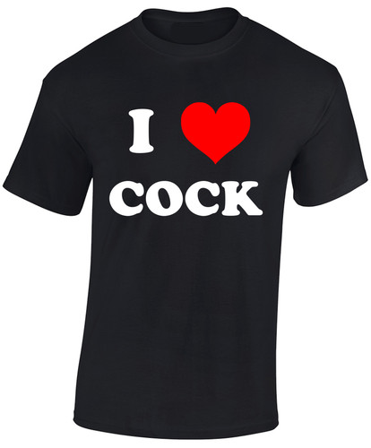 Love mens t shirt - c*ck,