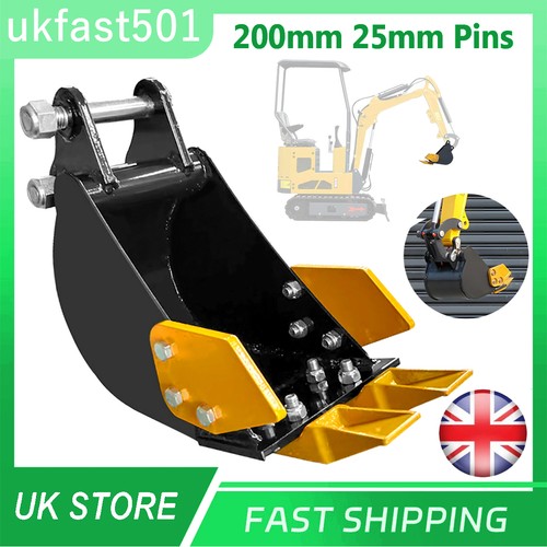 Mini digger digging bucket - mini,