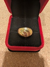 18ct GOLD RING HALLMARKED 750