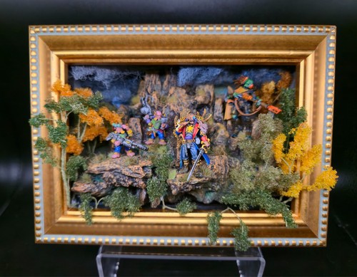 Warhammer 40k diorama - 40k, diorama-