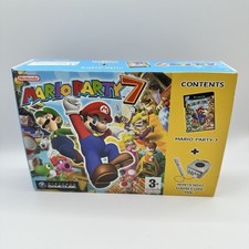 Nintendo GameCube Rare Mario Party 7 Big Box inc microphone. Very good condition