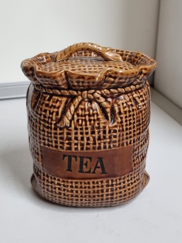 Vintage ceramic sack shaped - ceramic,