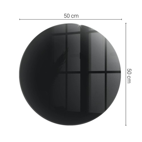 Protective glass hearth plate - hearth,