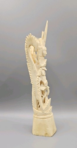 Vintage carved bovine - vintage,