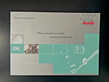 AUDI SERVICE BOOK STAMPED