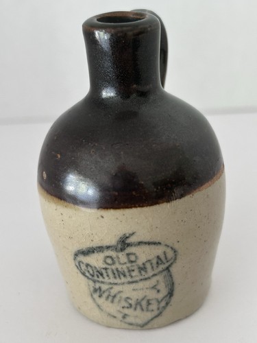 Antique continental whiskey - antique, 3"