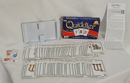 Quiddler word game card - quiddler,